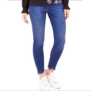Plus size 22 skinny jeans let down hem